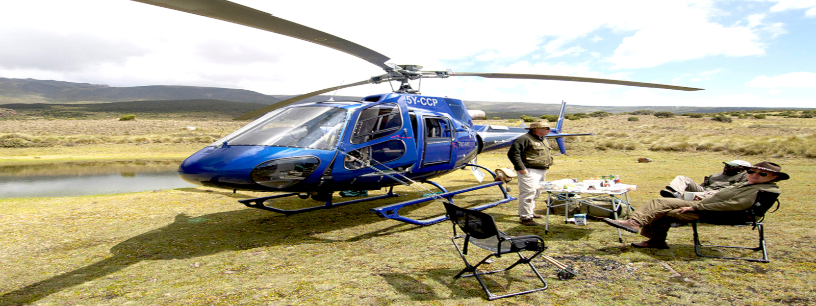 Tanzania Helicopter Safari
